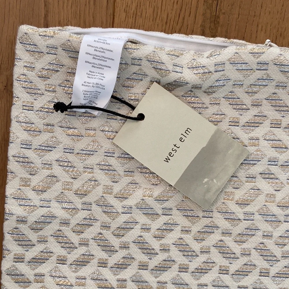West Elm Throw Pillow Case